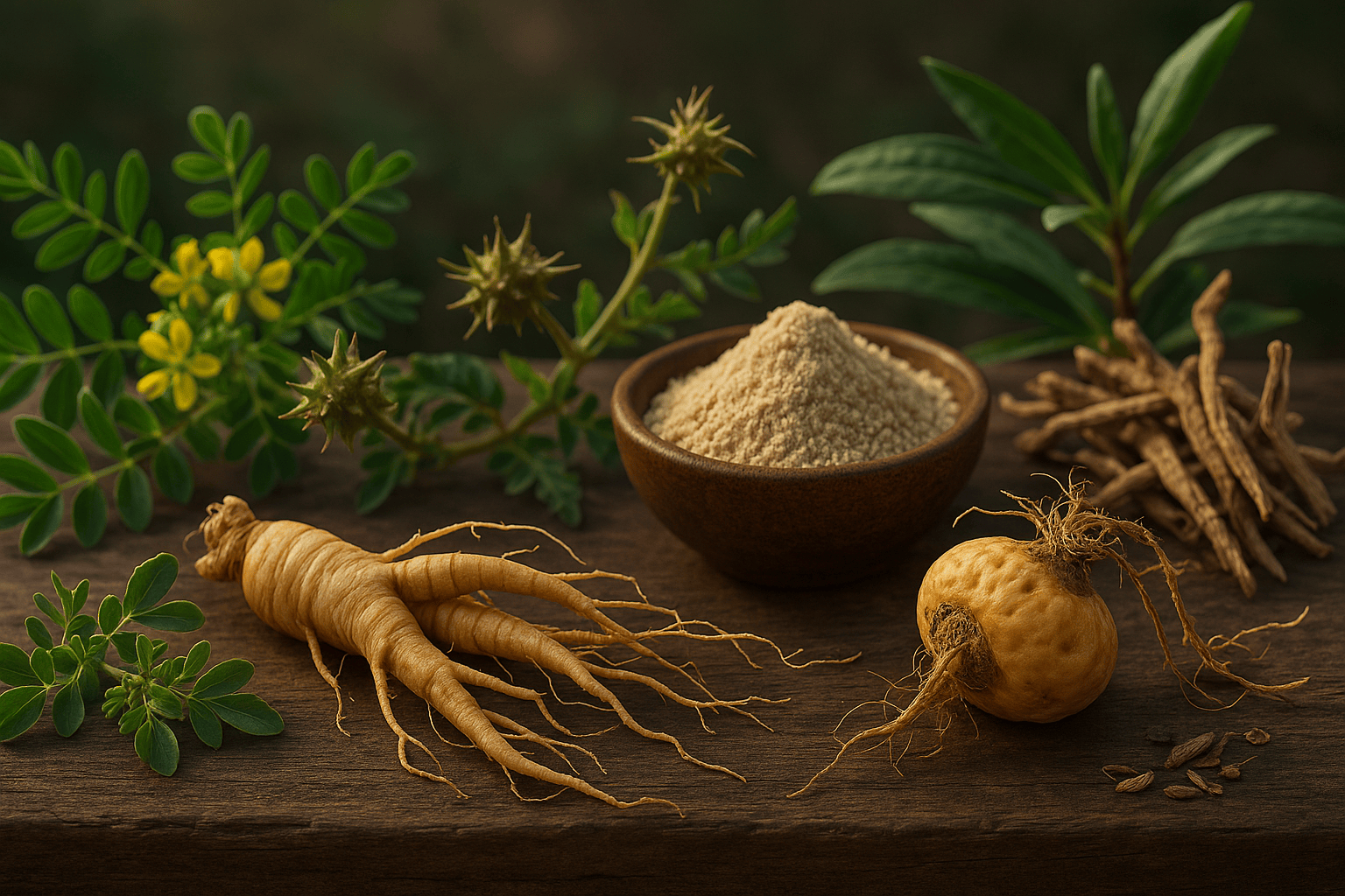 Which Natural Herbs Support Stronger Performance in Men?